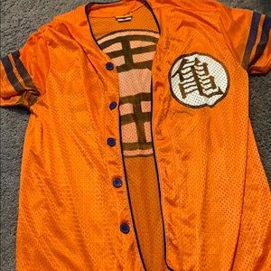 Dragonballz baseball jersey